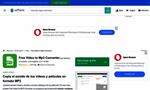 Free-video-to-mp3-converter.softonic.com thumbnail