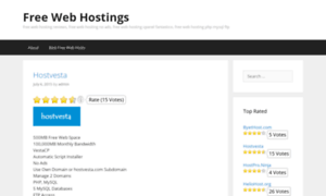 Free-web-hostings.info thumbnail