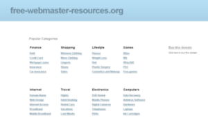 Free-webmaster-resources.org thumbnail