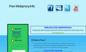 Free-webproxy.info thumbnail