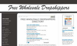 Free-wholesale-dropshippers.com thumbnail