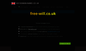 Free-will.co.uk thumbnail