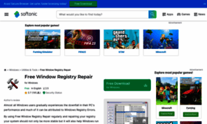 Free-window-registry-repair.en.softonic.com thumbnail