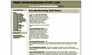 Free-woodworking-stuff.com thumbnail