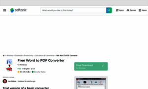 Free-word-to-pdf-converter.en.softonic.com thumbnail