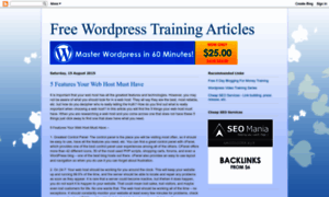 Free-wordpress-training-articles.blogspot.com thumbnail