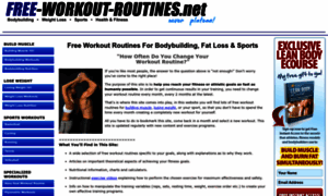 Free-workout-routines.net thumbnail