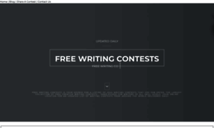 Free-writing-contests.com thumbnail