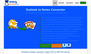 Free.outlooktonotesconverter.net thumbnail