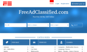 Freeadclassified.com thumbnail