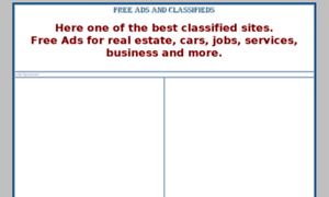 Freeadsclass.net thumbnail