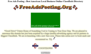 Freeadsposting.org thumbnail