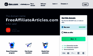 Freeaffiliatearticles.com thumbnail