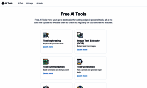 Freeaitools.dev thumbnail
