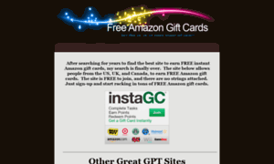 Freeamazongiftcards.blinkweb.com thumbnail