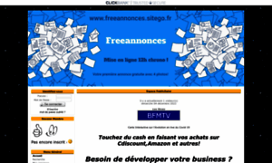 Freeannonces.sitego.fr thumbnail
