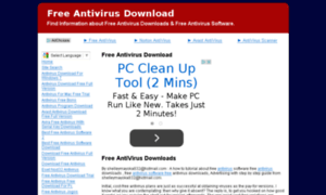 Freeantivirusdownload.biz thumbnail