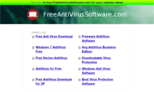 Freeantivirussoftware.com thumbnail