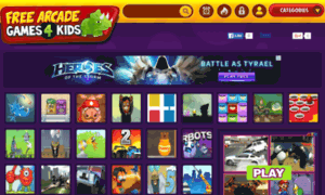 Freearcadegames4kids.com thumbnail