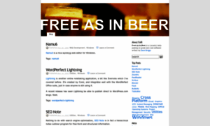 Freeasinbeer.wordpress.com thumbnail