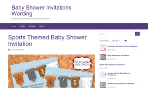 Freebabyshowerinvitationtemplate.net thumbnail