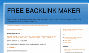 Freebacklinkmaker.blogspot.com thumbnail