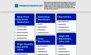 Freebacklinksites.net thumbnail