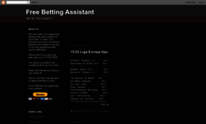 Freebettingassistant.blogspot.mk thumbnail