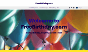 Freebirthday.com thumbnail