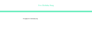 Freebirthdaysong.net thumbnail