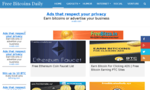 Freebitcoinsdaily.xyz thumbnail