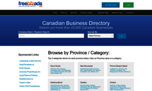 Freebizads.ca thumbnail