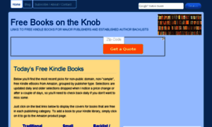 Freebooks.ontheknob.com thumbnail