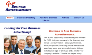 Freebusinessadvertisements.com thumbnail