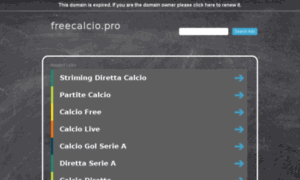 Freecalcio.pro thumbnail