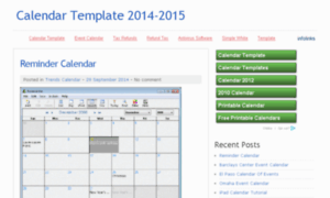 Freecalendar.biz thumbnail