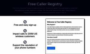 Freecallerregistry.com thumbnail