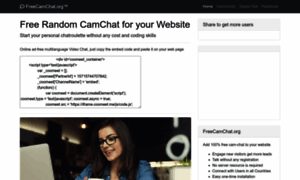 Freecamchat.org thumbnail