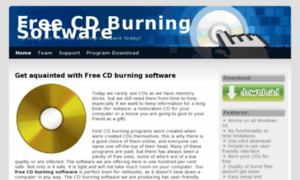 Freecdburningsoftware.info thumbnail
