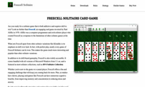 Freecell-solitaire-download.com thumbnail