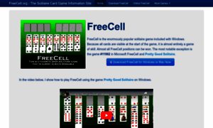 Freecell.org thumbnail