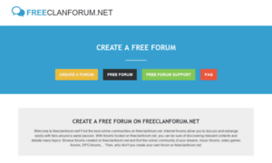 Freeclanforum.net thumbnail