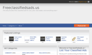 Freeclassifiedsads.us thumbnail