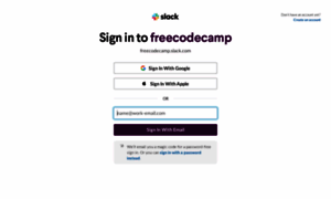 Freecodecamp.slack.com thumbnail