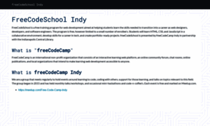 Freecodeschoolindy.com thumbnail