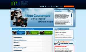 Freecourseware.ouhk.edu.hk thumbnail