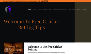 Freecricketbettingtips.net thumbnail