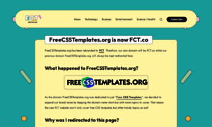 Freecsstemplates.org thumbnail