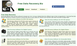 Freedatarecovery.biz thumbnail