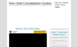 Freedebtconsolidationquotes.com thumbnail